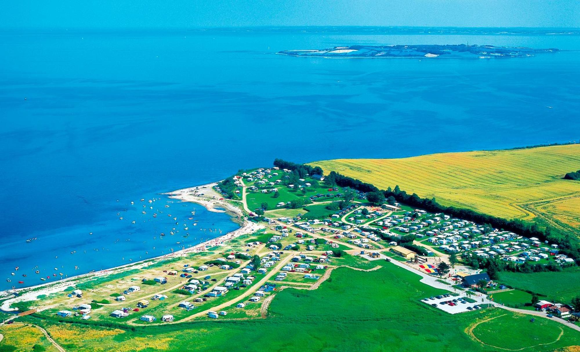 Vikaer Strand Camping & Cottages Diernæs Bagian luar foto